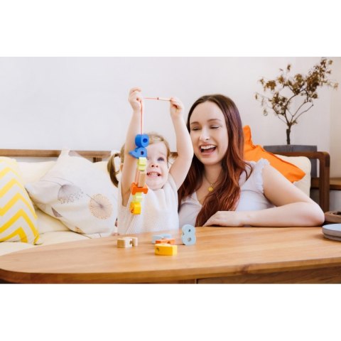 Classic World Cyferki Do Nawlekania Koraliki Drewniane Classic World