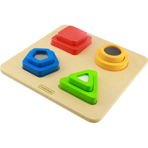 Drewniany Sorter Kształtów Materiałów Faktury Powierzchni Masterkidz Masterkidz Drewniany Sorter Kształtów Materiałów Faktury Powierzchni Masterkidz Masterkidz