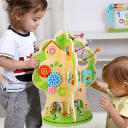 TOOKY TOY Duża Zabawka Edukacyjna Activity Tree Wielofunkcyjne Drzewo Tooky Toy