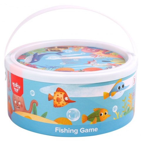 TOOKY TOY Gra Zręcznościowa Łowienie Rybek Wędkowanie Tooky Toy TOOKY TOY Gra Zręcznościowa Łowienie Rybek Wędkowanie Tooky Toy