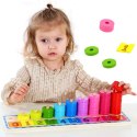 TOOKY TOY Nauka Liczenia i Kolorów Układanka Tooky Toy