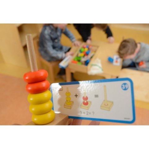 Zestaw Do Sznurowania Kolorowe Koraliki Drewniane Masterkidz (Zestaw 3) Masterkidz Zestaw Do Sznurowania Kolorowe Koraliki Drewniane Masterkidz (Zestaw 3) Masterkidz