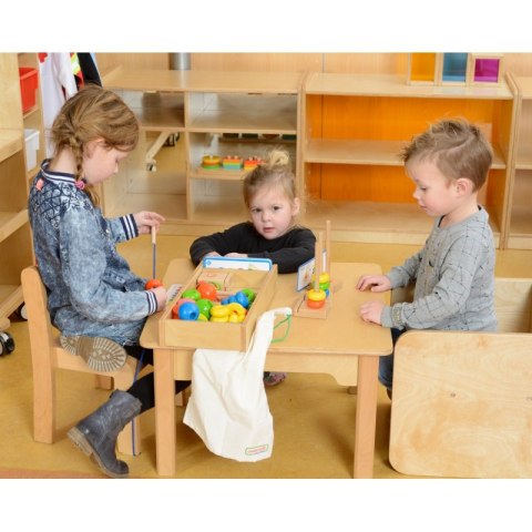 Zestaw Do Sznurowania Kolorowe Koraliki Drewniane Masterkidz (Zestaw 3) Masterkidz Zestaw Do Sznurowania Kolorowe Koraliki Drewniane Masterkidz (Zestaw 3) Masterkidz