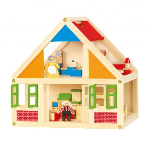 Viga Toys Drewniany Domek Dla Lalek Viga Toys