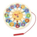 Viga Drewniana Gra magnetyczna Zegar Labirynt Magnetyczny Viga Toys