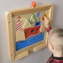 MASTERKIDZ Tablica Edukacyjna Sensoryczna Żeglowanie Ocean Masterkidz