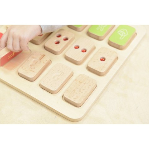 MASTERKIDZ Tablica Edukacyjna Układanka Nauka Liczenia Masterkidz