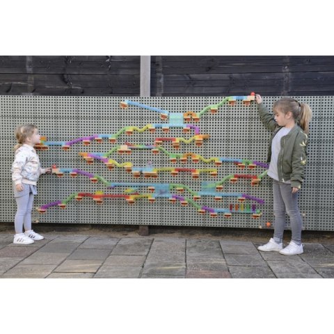 MASTERKIDZ Zestaw Konstrukcyjny Tor dla Piłek Tablica STEM 440elementów Masterkidz