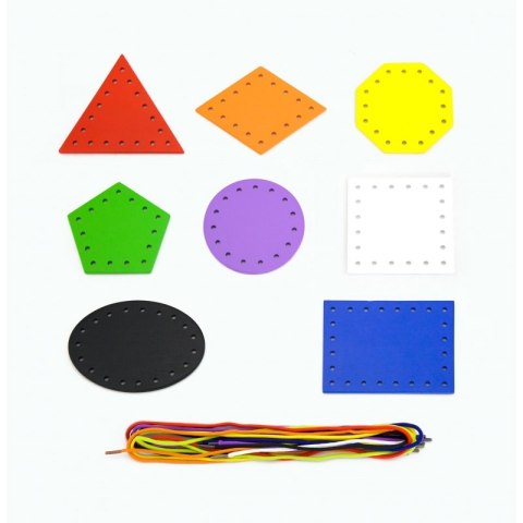 VIGA Drewniane Tablice sensoryczne ze sznurowadłami Viga Toys VIGA Drewniane Tablice sensoryczne ze sznurowadłami Viga Toys