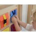 Kieszonki Do Zamykania i Otwierania Zamki Tablica Ścienna Masterkidz Masterkidz
