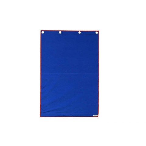 Materiałowy Arkusz Do Wieszania Z Kieszonkami Na Fiszki I Obrazki Masterkidz Czerwony Masterkidz