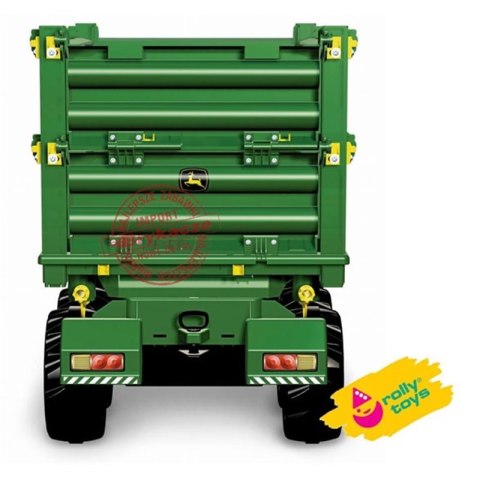 Rolly Toys Przyczepa Wywrotka Rolly Multi John Deere 3 osiowa Rolly Toys Rolly Toys Przyczepa Wywrotka Rolly Multi John Deere 3 osiowa Rolly Toys