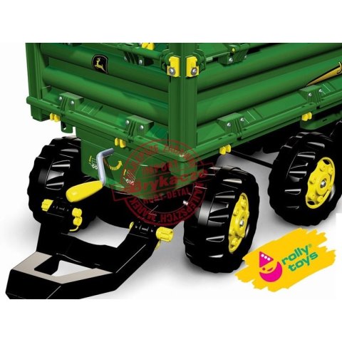 Rolly Toys Przyczepa Wywrotka Rolly Multi John Deere 3 osiowa Rolly Toys Rolly Toys Przyczepa Wywrotka Rolly Multi John Deere 3 osiowa Rolly Toys