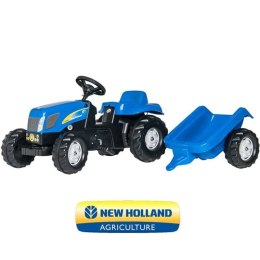 Rolly Toys rollyKid Traktor na pedały New Holland z przyczepką Rolly Toys