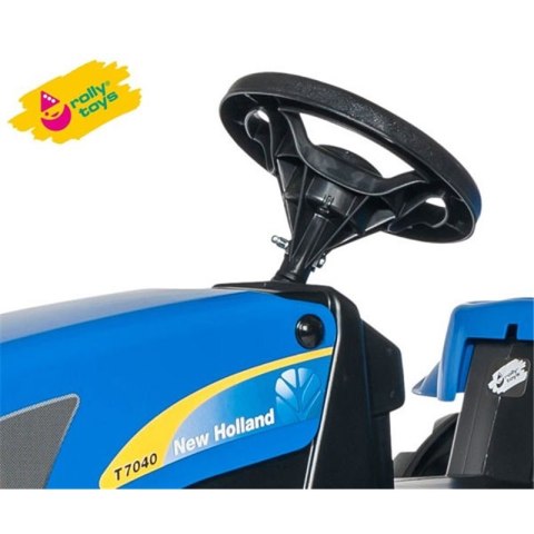 Rolly Toys rollyKid Traktor na pedały New Holland z przyczepką Rolly Toys Rolly Toys rollyKid Traktor na pedały New Holland z przyczepką Rolly Toys