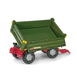 Rolly Toys rollyTrailer Przyczepa Rolly Multi dwuosiowa zielona Rolly Toys