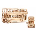 Drewniane puzzle mechaniczne 3d wooden.city - autobus Wooden City