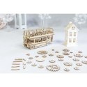 Drewniane puzzle mechaniczne 3d wooden.city - autobus Wooden City