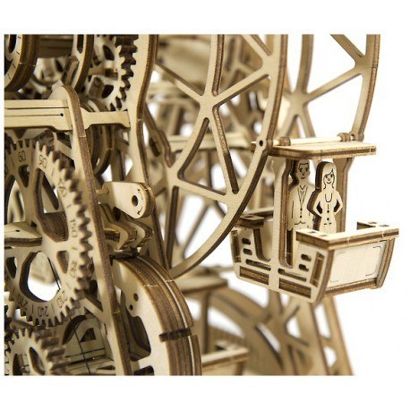 Drewniane puzzle mechaniczne 3d wooden.city - diabelski młyn Wooden City Drewniane puzzle mechaniczne 3d wooden.city - diabelski młyn Wooden City