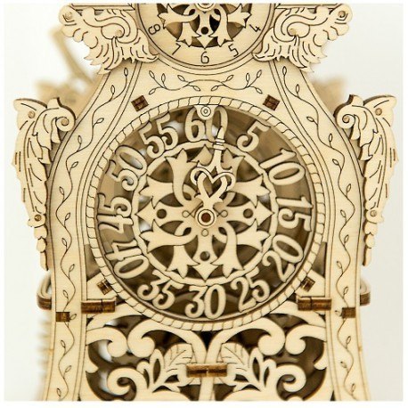 Drewniane puzzle mechaniczne 3d wooden.city - magiczny zegar Wooden City Drewniane puzzle mechaniczne 3d wooden.city - magiczny zegar Wooden City