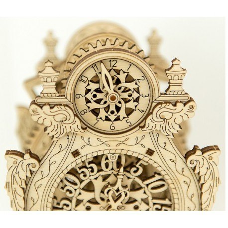 Drewniane puzzle mechaniczne 3d wooden.city - magiczny zegar Wooden City Drewniane puzzle mechaniczne 3d wooden.city - magiczny zegar Wooden City