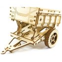 Drewniane puzzle mechaniczne 3d wooden.city - przyczepa Wooden City