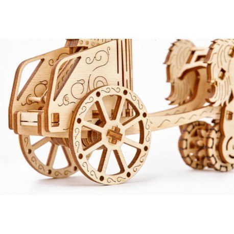 Drewniane puzzle mechaniczne 3d wooden.city - rydwan Wooden City Drewniane puzzle mechaniczne 3d wooden.city - rydwan Wooden City