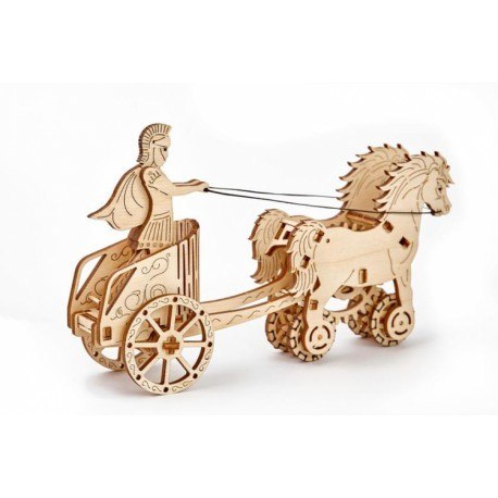 Drewniane puzzle mechaniczne 3d wooden.city - rydwan Wooden City Drewniane puzzle mechaniczne 3d wooden.city - rydwan Wooden City