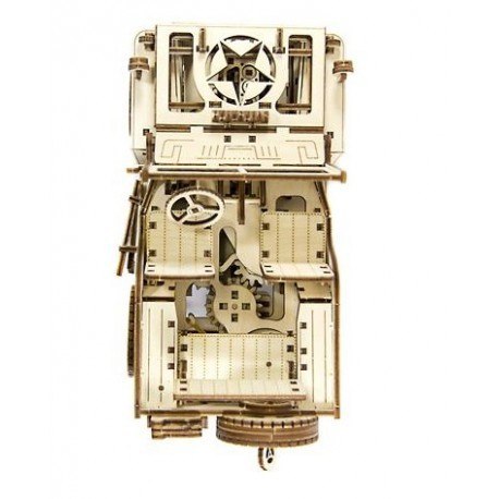 Drewniane puzzle mechaniczne 3d wooden.city - samochód 4x4 Wooden City Drewniane puzzle mechaniczne 3d wooden.city - samochód 4x4 Wooden City