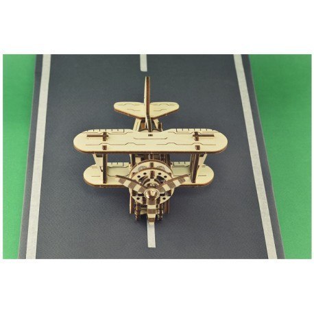 Drewniane puzzle mechaniczne 3d wooden.city - samolot Wooden City Drewniane puzzle mechaniczne 3d wooden.city - samolot Wooden City
