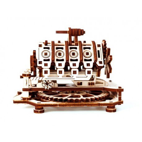 Drewniane puzzle mechaniczne 3d wooden.city - silnik v8 Wooden City Drewniane puzzle mechaniczne 3d wooden.city - silnik v8 Wooden City