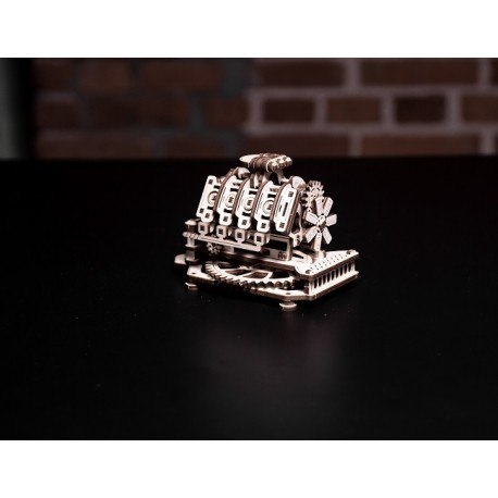 Drewniane puzzle mechaniczne 3d wooden.city - silnik v8 Wooden City Drewniane puzzle mechaniczne 3d wooden.city - silnik v8 Wooden City