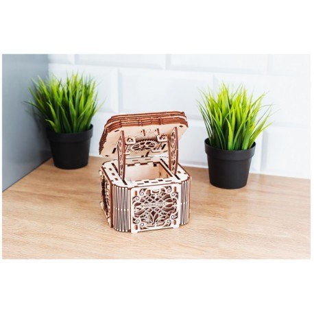 Drewniane puzzle mechaniczne 3d wooden.city - zamykana szkatułka Wooden City Drewniane puzzle mechaniczne 3d wooden.city - zamykana szkatułka Wooden City