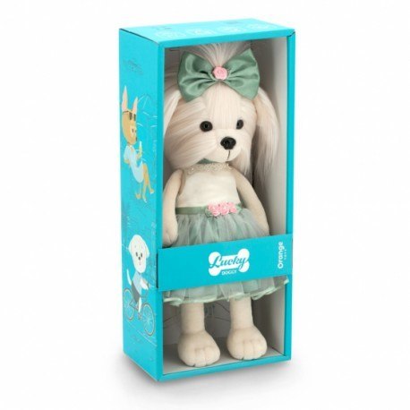 Przytulanka piesek lucky mimi słodka różyczka - 38cm Orange Toys Przytulanka piesek lucky mimi słodka różyczka - 38cm Orange Toys