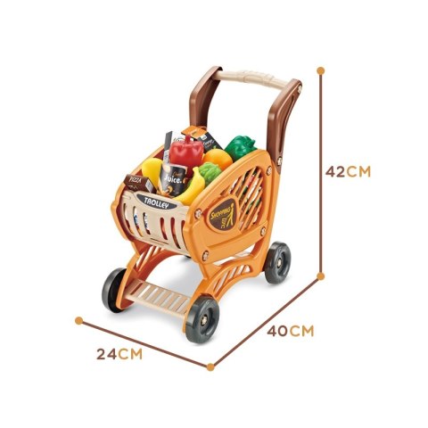 WOOPIE Wózek Sklepowy dla Dzieci Ruchome Elementy + 42 Akc. Woopie WOOPIE Wózek Sklepowy dla Dzieci Ruchome Elementy + 42 Akc. Woopie