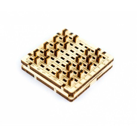 Drewniana gra podróżna 3d wooden.city - warcaby Wooden City Drewniana gra podróżna 3d wooden.city - warcaby Wooden City
