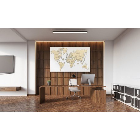 Drewniane puzzle 3d wooden.city - mapa świata xxl Wooden City Drewniane puzzle 3d wooden.city - mapa świata xxl Wooden City