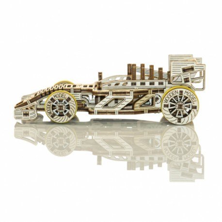 Drewniane puzzle mechaniczne 3d wooden.city - bolid Wooden City Drewniane puzzle mechaniczne 3d wooden.city - bolid Wooden City