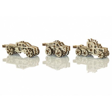 Drewniane puzzle mechaniczne 3d wooden.city - gadżety ciężarówki Wooden City Drewniane puzzle mechaniczne 3d wooden.city - gadżety ciężarówki Wooden City
