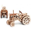 Drewniane puzzle mechaniczne 3d wooden.city - traktor Wooden City