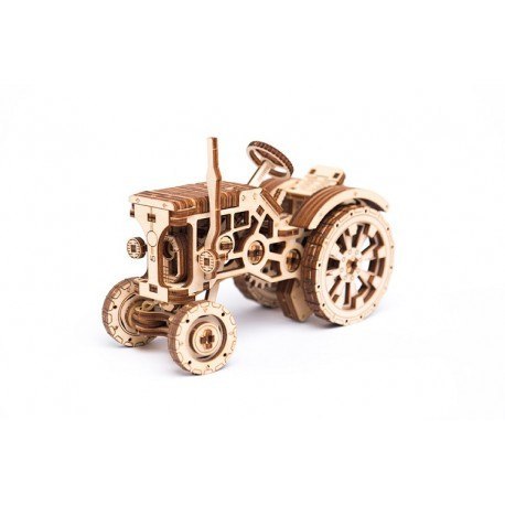 Drewniane puzzle mechaniczne 3d wooden.city - traktor Wooden City Drewniane puzzle mechaniczne 3d wooden.city - traktor Wooden City