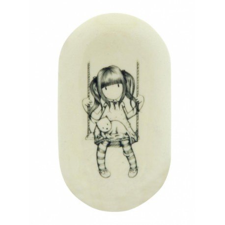 Gorjuss - gumka w pudełku - ruby (yellow) Santoro London