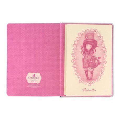 Gorjuss - notes z twardą okładką - the hatter Santoro London