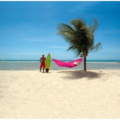 Hamak turystyczny travel set pink 275x140cm Amazonas Hamak turystyczny travel set pink 275x140cm Amazonas