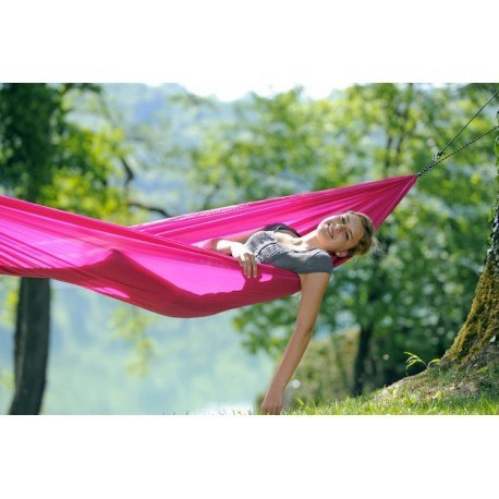Hamak turystyczny travel set pink 275x140cm Amazonas Hamak turystyczny travel set pink 275x140cm Amazonas