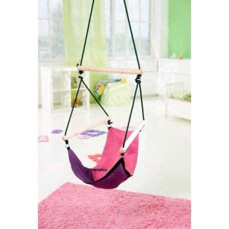 Huśtawka dziecięca - wiszący fotel kid's swinger pink Amazonas Huśtawka dziecięca - wiszący fotel kid's swinger pink Amazonas