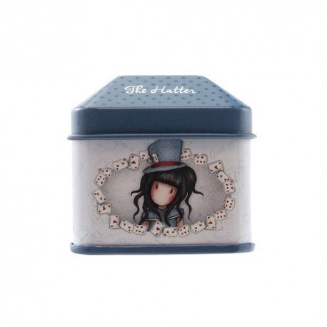 Naklejki na rolce w puszce santoro - gorjuss the hatter Santoro London