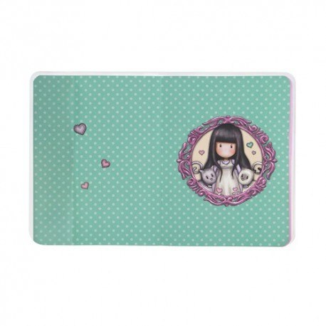 Notes a6 w plastikowej okładce santoro - gorjuss tall tails Santoro London