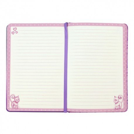 Notes z twardą okładką santoro - gorjuss tall tails Santoro London