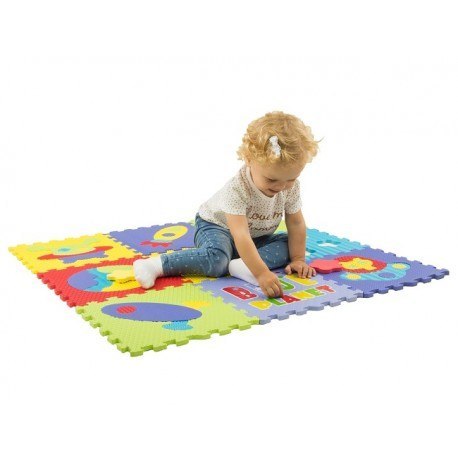 Piankowe puzzle podłogowe kosmos - 50 elementów Baby Great Piankowe puzzle podłogowe kosmos - 50 elementów Baby Great